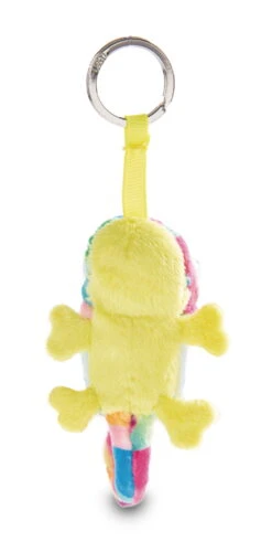 Nici 48961 Schlüsselanhänger Chamäleon Candymon 8cm Spring Summer Grün Gemustert -Beliebter Spielzeugladen 48961 04 ZA Weiss 1031x2048