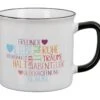 Gilde 50534 Keramik Tasse "Schlagworte" Ca. 390ml -Beliebter Spielzeugladen 50534 2