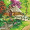 Crystal Art Kit Diamantbilder Zum Selbermachen Im Holzrahmen 30x30cm - Landhaus 2 Crystal Art Kit Diamantbilder Zum Selbermachen Im Holzrahmen 30x30cm - Landhaus -Beliebter Spielzeugladen 63480291 7 2 5055865489977 H