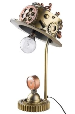 Gilde 68068 Steampunk Lampe Hut Ca. 63 Cm Dekoration -Beliebter Spielzeugladen 68068 2 2