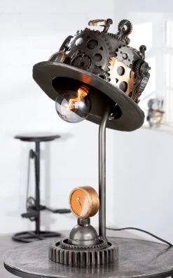 Gilde 68068 Steampunk Lampe Hut Ca. 63 Cm Dekoration -Beliebter Spielzeugladen 68068 6 25 2