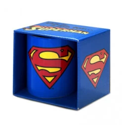 Logoshirt Frühstück Set Tasse + Brettchen Superman Logo Spülmaschinenfest (KuK) -Beliebter Spielzeugladen 6830474091 box