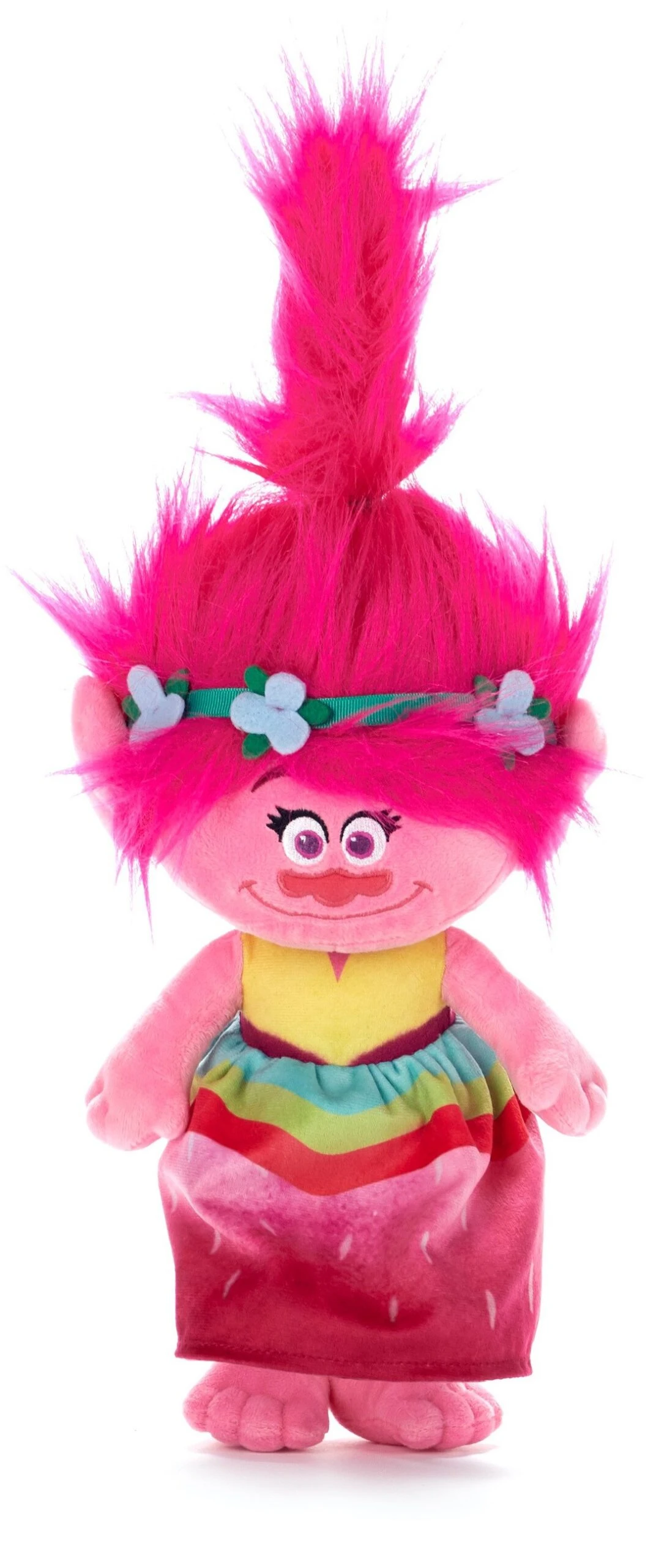 Trolls World Tour Ca 25cm Plüsch - Poppy Im Regenbogenkleid 3 Trolls World Tour Ca 25cm Plüsch - Poppy Im Regenbogenkleid