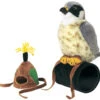 Wild Republic 79885 Falke Mit Mütze Und Naturgetreuem Ton Plüsch Ca. 18 Cm -Beliebter Spielzeugladen 79885 Bird Falcon w Hunting Hood