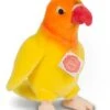 Teddy Hermann 94160 Lutino Wellensittich Ca. 20cm Plüsch -Beliebter Spielzeugladen 94160 6 Lutino 20 cm