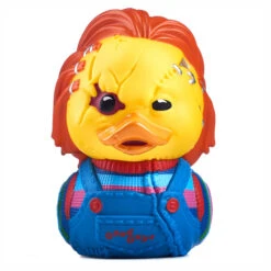 Badeente Numskull TUBBZ Cosplaying Duck - Chucky - Scarred Chucky 12 Badeente Numskull TUBBZ Cosplaying Duck - Chucky - Scarred Chucky -Beliebter Spielzeugladen Chucky Tubbz WB Horror 3