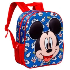 Karactermania 02874 Disney Mickey Maus Lächelnd 3D Rucksack (Vor-) Schule 31cm
