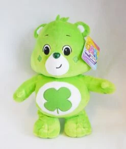 Glücksbärchis Unlock The Magic Ca 28cm Plüsch Glücksbärchi Klee Grün