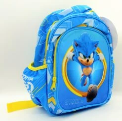 Sonic The Hedgehog 2 Rucksack Gotta Go Fast Blau Ca. 30cm