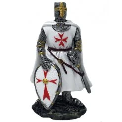 Ritter-Set 3x Figuren Weiss/Rot Mit Schild, Schwert Und Speer MC36129 Set B -Beliebter Spielzeugladen MC 36129 NEUES BILD 3EN8EOXBbC5tlx