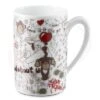 Nici 29657 Porzellantasse Affe Linda Monkey Love Kaffeetasse Teetasse -Beliebter Spielzeugladen N29657