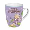 Nici 36779 Tasse Jolly Mäh Fee "Buona Fortuna!" Viel Glück Porzellan 8x10,5cm -Beliebter Spielzeugladen N36779