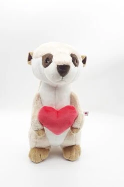 Nici 90551 Erdmännchen Mit Herz Meerkat 30cm Plüsch Kuscheltier Taiwan Limited -Beliebter Spielzeugladen Nici 90551 Erdmaennchen mit Herz Meerkat 30cm Pluesch Kuscheltier Taiwan Limited 5