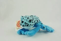 Teddy Hermann 92030 Frosch Blau Plüsch Kuscheltier Ca 13cm