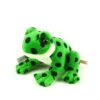 Teddy Hermann 92030 Frosch Grün Plüsch Kuscheltier Ca 13cm -Beliebter Spielzeugladen P1280242 1