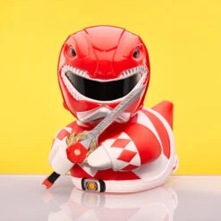 Badeente Numskull TUBBZ - Power Rangers - Red Ranger (Limited Edition) -Beliebter Spielzeugladen RedRanger PowerRangers TUBBZ PL Hi Res 3
