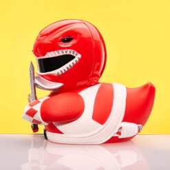 Badeente Numskull TUBBZ - Power Rangers - Red Ranger (Limited Edition) -Beliebter Spielzeugladen RedRanger PowerRangers TUBBZ PL Hi Res 4