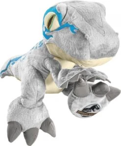 Schmidt Spiele 42753 Jurassic World Dinosaurier Velociraptor Blue Plüsch Ca 30cm