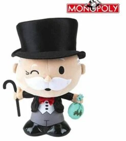 Hasbro Monopoly Plüsch Figur Mr. Monopoly Stehend Mit Standfuß Ca. 25cm 466100