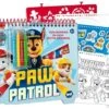 SPIN MASTER Paw Patrol Malbuch Mit Aufkleber, Stiften Und Schablone PW01009 2 SPIN MASTER Paw Patrol Malbuch Mit Aufkleber, Stiften Und Schablone PW01009 -Beliebter Spielzeugladen paw patrol colouring block with stencil 20x21 5cm