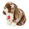 Teddy Hermann 93724 Hase Sitzend Dunkelbraun/weiß Gescheckt 20cm Kuscheltier -Beliebter Spielzeugladen pic 600 93724