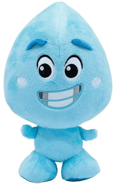 Natural Powerz Plüsch Kuscheltier Plüschfigur - Wasserkraft Element Wasser 25cm 3 Natural Powerz Plüsch Kuscheltier Plüschfigur - Wasserkraft Element Wasser 25cm