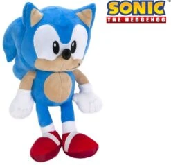 Sonic The Hedgehog Plüsch Kuscheltier Sonic Blau Ca. 30cm