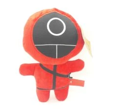 Traffic Agent Squid Game Plüsch Kuscheltier Plüschfigur Ca 25cm - Kreis